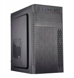 Obudowa EuroCase Obudowa ML M6-505B, Midi Tower, 2x USB 3.0, 2x audio, obudowa bez zasilacza