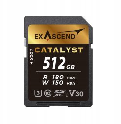 Karta ExAscend Catalyst UHS-I 512GB V30 (EX512GSDU1)