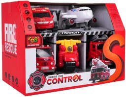 Zestaw Pojazdów Straż Pożarna 1:36