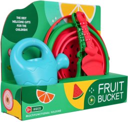 MEGA Zestaw Akcesoriów do Piasku + Składane Wiaderko