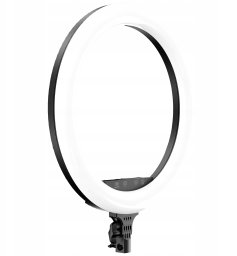ZESTAW LAMPA PIERŚCIENIOWA LED RING 45cm DO MAKIJAŻU SELFIE + STATYW 210cm