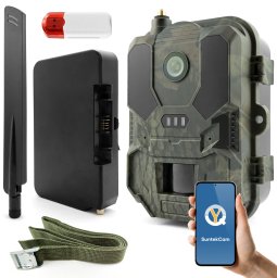 Fotopułapka Kamera Leśna Suntek HC960 Ultra 4K 4G LTE Akumulator Aplikacja
