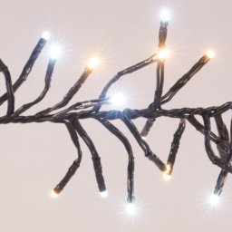 Lampki choinkowe Christmas Gifts LAMPKI CHOINKOWE ŁAŃCUCH ŚWIETLNY 3000 LED TIMER ZIMNY I CIEPŁY BIAŁY
