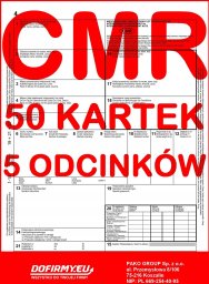 PAPIRUS List przewozowy 50 kartek - 5 odcinków - 10 kompletów