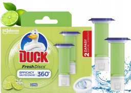 duck Fresh Discs Lime - Żelowy krążek do toalety 72ml (2 x 36ml)