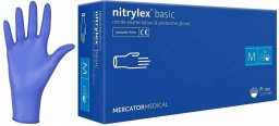 Mercator Medical Rękawice Nitrylowe 100 szt. Nitrylex Basic Dark Blue 8-M