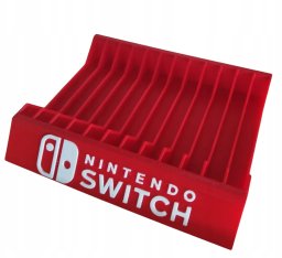 Podstawka na gry Nintendo Switch stojak 12 slotów