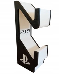 Stojak podwójny na kontroler PS5 - gamingowy uchwyt na pada