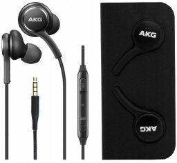 Słuchawki Samsung Słuchawki Dokanałowe Mini Jack 3.5MM AKG IG955 Czarne Przewodowe one size
