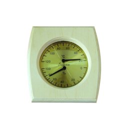 Sauna THERMOMETER WITH HYGROMETER