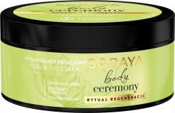SORAYA Body Ceremony Wygładzający scrub pistacjowy do ciała 200 g