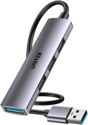 HUB USB Unitek H1208CGY01 4x USB-A 2.0 3.0 (H1208CGY01)