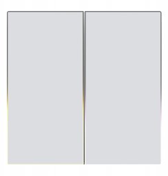 Dotykowy Włącznik Światła ZigBee Avatto TS60-EU-W2 Podwójny TUYA (biały)