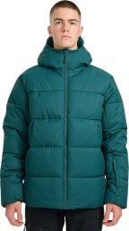 Kurtka narciarska męska 4f Kurtka narciarska męska ciemna zieleń 4FWAW25TTJAM0788 40S S