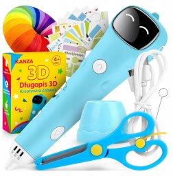 DŁUGOPIS 3D 2.0 PEN Z FILAMENTEM 105M KANZA