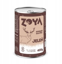 Zoya Jeleń – puszka mokra karma dla psów 400g