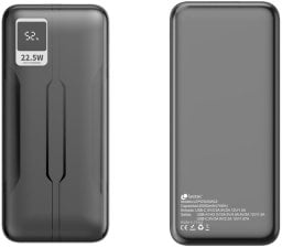 Powerbank Leotec Powerbank LEPOW20W22K Czarny 20000 mAh