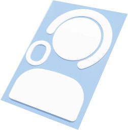 Ślizgacze X-Raypad threepointzero Glacier Skates do Logitech GPX Superlight