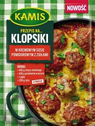 Kamis Przepis na klopsiki w kremowym sosie pomidorowym z ziołami 35 g