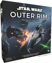 Asmodee Asmodee Star Wars: Outer Rim Gra planszowa Strategia