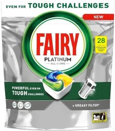 Fairy Kapsułki do zmywarki Platinium All in one Cytrynowy (28)