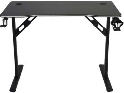 Biurko gamingowe CR2050BK (100 cm długości)