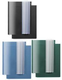 Staples Zestaw do oprawy dokumentów Dovre Express A4/9.5mm niebieski (8)
