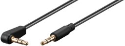 Kabel PremiumCord Jack 3.5mm - Jack 3.5mm 1.5m czarny (kjackmm015-90)