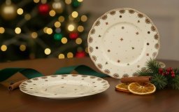 Komplet 2 talerzy deserowych 20,5 cm Casablanca