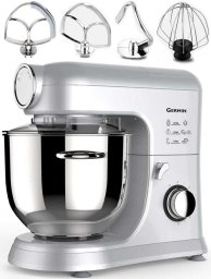 Robot kuchenny Germin Robot kuchenny mikser planetarny BERLINGER Mocny 1500W 5,5L 4 mieszadła