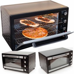 Mini piekarnik Berlinger Mini Piekarnik 65L suszarka do grzybów - termoobieg, rożen, światło, 2x szyba