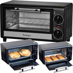 Mini piekarnik Berlinger Mini piekarnik 10L - suszenie grzybów - termoobieg rożen - światło grill