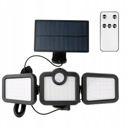 Forever Light SUNARI Solar Lamp LED PIR / 10W / 800lm / 6000K / 2400mAh