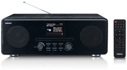 Lenco DIR-261BK - mikrowieża z CD, radiem internetowym, FM/DAB+ i Bluetooth