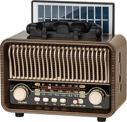 Radio przenośne analogowe solarne Kruger&amp;Matz model KM0832