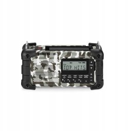 Radio Sangean MMR-99 DAB+ Artic Camo Emergency/Hand Crank/Solar Radio