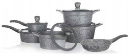 Komplet garnków 11 el. Granite