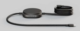 Kabel USB Zens Charging Cable USB C-C Pro 2 - magnetyczny kabel USBC-C do ładowania przewodowego do 240W, wspiera Qi2 15W, długość 1,5m (black)