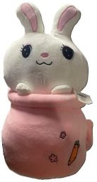 Maskotka królik w kubku 45cm