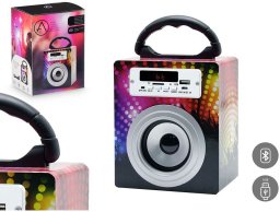 Głośnik Bluetooth Czarny Wielokolorowy