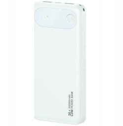 Powerbank Usams Powerbank PB80 PD20W 10000mAh biały
