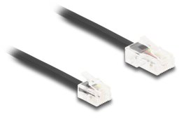 DeLOCK Kabel telefoniczny RJ45 męski do RJ11 męski czarny 10 m