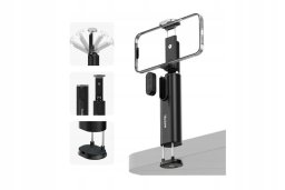 Telesin Uchwyt z pilotem bluetooth z zaciskiem do telefonów