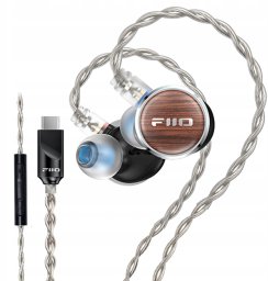 Słuchawki FiiO FP3 TC - czarny orzech - Planar IEM z DAC USB-C