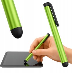 Rysik Do Telefonu Tableta Ekranów Dotykowy Pojemnościowy Zielony 10,5cm