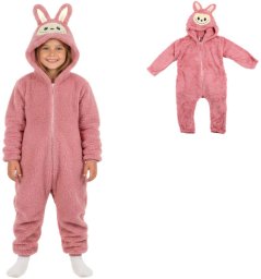 COGIO Strój LABUBU, kostium naśladujący futro, piżama LAFUFU z ogonkiem rozmiary: 110-140 110