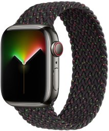 Apple Opaska WATCH BRAIDED STRAP SOLO MDU44ZM/A 40/41/42MM SIZE 5 BLACK UNITY ORYGINALNA PLOMBA