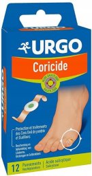 Urgo Set Coricide Anti-Calluses Local Treatment Patch For Foot 12 pcs Unisex