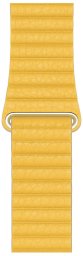 Apple Opaska skórzana żółty do koperty 44mm / 45mm / 46mm / 49mm - rozmiar M, oryginalna plomba, MXAD2ZM/A