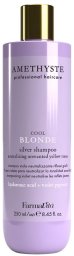 Farmavita Amethyste Cool Blonde Silver Shampoo szampon do włosów blond, siwych, rozjaśnianych 250ml